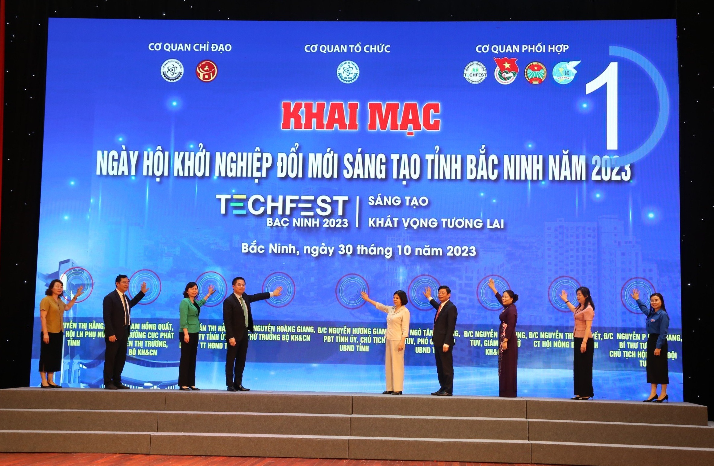 Khai mạc Ngày hội khởi nghiệp ĐMST tỉnh Bắc Ninh 2023